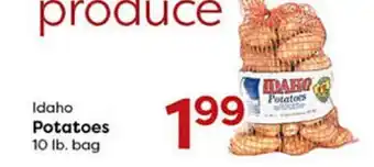 Rich's Fresh Market Idaho Potatoes offer