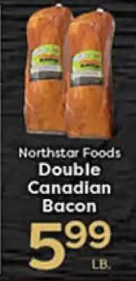Rich's Fresh Market Northstar Foods Double Canadian Bacon offer