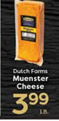 Rich's Fresh Market Dutch Farms Muenster Cheese offer