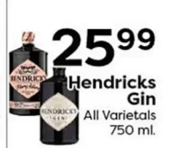 Rich's Fresh Market Hendricks Gin offer