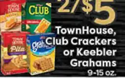 Rich's Fresh Market TownHouse, Club Crackers or Keebler Grahams offer