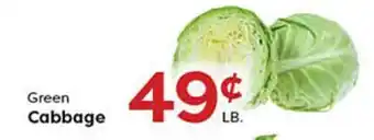 Rich's Fresh Market Green Cabbage offer
