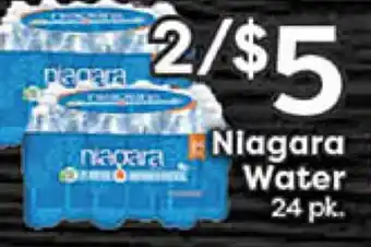 Rich's Fresh Market Niagara Water offer