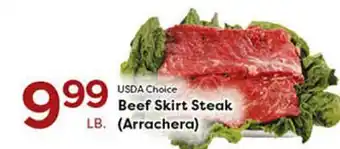 Rich's Fresh Market USDA Choice Beef Skirt Steak offer