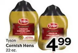 Rich's Fresh Market Tyson Cornish Hens offer