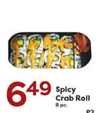 Rich's Fresh Market Spicy Crab Roll offer