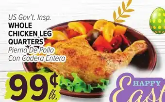 Cermak Fresh Market US Gov't Insp. WHOLE CHICKEN LEG QUARTERS offer