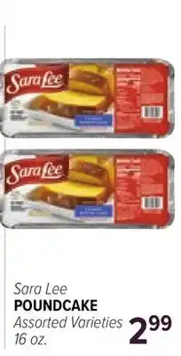 Cermak Fresh Market Sara Lee POUNDCAKE offer