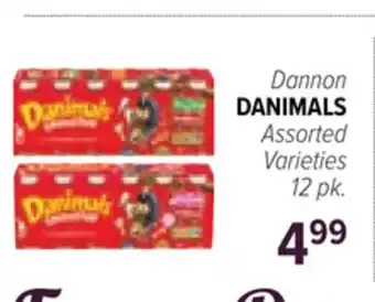 Cermak Fresh Market Dannon DANIMALS offer