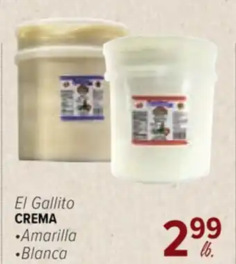 Cermak Fresh Market El Gallito CREMA offer