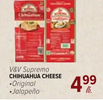 Cermak Fresh Market V&V Supremo CHIHUAHUA CHEESE offer