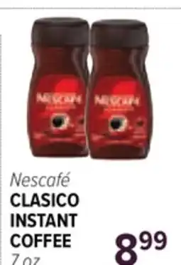 Cermak Fresh Market Nescafé CLASICO INSTANT COFFEE offer