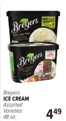 Cermak Fresh Market Breyers ICE CREAM offer