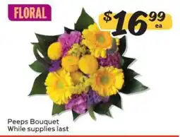 Winn Dixie Peeps Bouquet offer