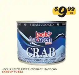 Winn Dixie Jack's Catch Claw Crabmeat offer