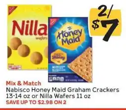 Winn Dixie Nabisco Honey Maid Graham Crackers or Nilla Wafers offer