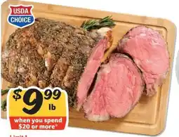 Winn Dixie USDA Choice Beef offer