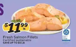 Winn Dixie Fresh Salmon Fillets offer