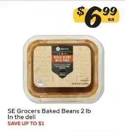 Winn Dixie SE Grocers Baked Beans 2 lb offer