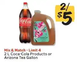 Winn Dixie Coca-Cola Products or Arizona Tea offer