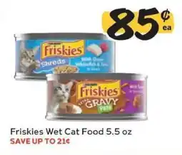 Winn Dixie Friskies Wet Cat Food offer