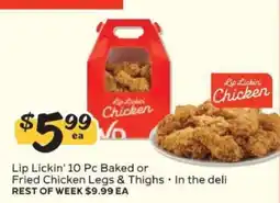 Winn Dixie Lip Lickin' Chicken offer
