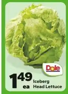 Save a Lot Iceberg Head Lettuce offer