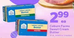 Save a Lot Coburn Farms Sweet Cream Butter offer
