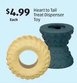 Aldi Heart to Tail Treat Dispenser Toy offer