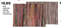 Aldi KIRKTON HOUSE Chindi Rug offer
