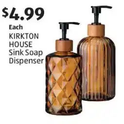 Aldi KIRKTON HOUSE Sink Soap Dispenser offer