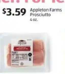 Aldi Appleton Farms Prosciutto offer