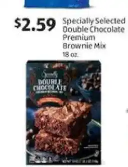 Aldi Specially Selected Double Chocolate Premium Brownie Mix offer