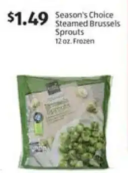 Aldi Season's Choice Steamed Brussels Sprouts offer