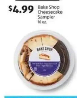 Aldi Bake Shop Cheesecake Sampler offer