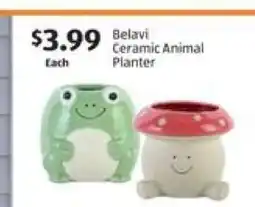 Aldi Belavi Ceramic Animal Planter offer