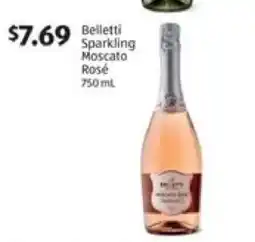Aldi Belletti Sparkling Moscato Rosé offer