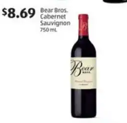 Aldi Bear Bros. Cabernet Sauvignon offer