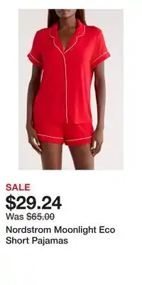 Nordstrom Nordstrom Moonlight Eco Short Pajamas offer