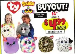 Ollie's TY SQUISH BUYOUT! offer