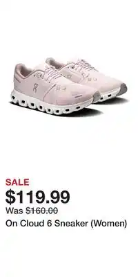Nordstrom On Cloud 6 Sneaker (Women) offer