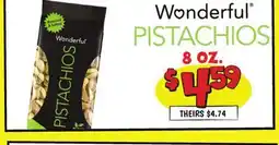Ollie's Wonderful PISTACHIOS offer