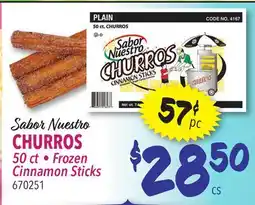 Restaurant Depot Sabor Nuestro CHURROS offer