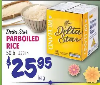 Restaurant Depot Delta Star PARBOILED RICE offer