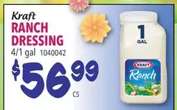 Restaurant Depot Kraft RANCH DRESSING offer