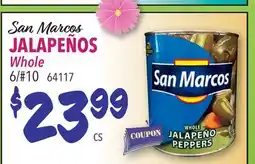 Restaurant Depot San Marcos JALAPEÑOS Whole offer