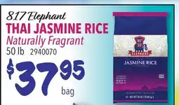 Restaurant Depot 817 Elephant THAI JASMINE RICE offer