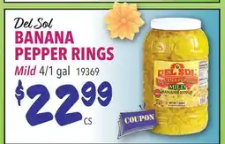 Restaurant Depot Del Sol BANANA PEPPER RINGS offer