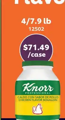 Restaurant Depot Knorr PROFESSIONAL CALDO CON SABOR DE POLLO offer