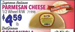 Restaurant Depot Supremo Italiano PARMESAN CHEESE offer